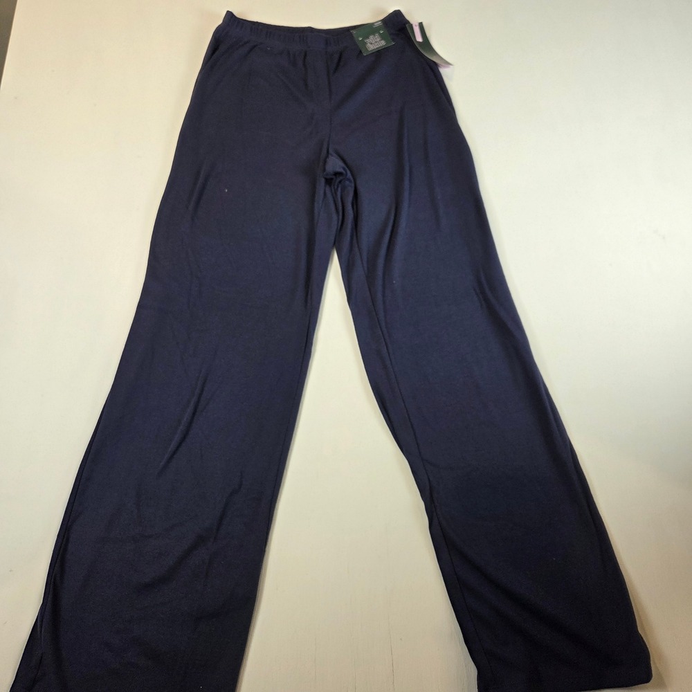 Wild Fable Navy Pointelle Straight Leg Pajama Pants S NWT Y2K Lounge
